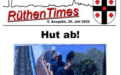 Rüthen Times Ausgabe vom 20.07.2022