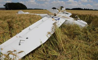 Pilot bei Unfall mit Sportflugzeug verletzt