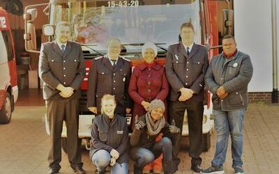 Besuch aus Afrika bei der Feuerwehr Herringhausen

             