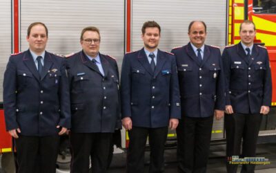 Jahreshauptversammlung 2023 – Führungswechsel in der Feuerwehr Hasbergen