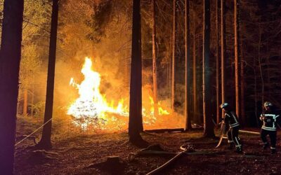Einsatzreicher Mittwoch für die Feuerwehren in der Samtgemeinde Fürstenau