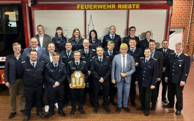 Jahreshauptversammlung der Feuerwehr Rieste – Ausblick auf das 90jährige Jubiläum der Wehr