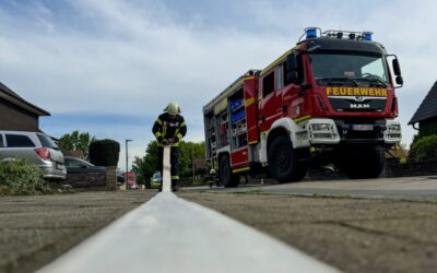 Garagenbrand in Fürstenau