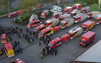 Übung der Kreisfeuerwehr am 7. September in Quakenbrück