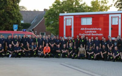 Große Feuerwehrübung zur Wald- und Vegetationsbrandbekämpfung am kommenden Samstag in Bramsche