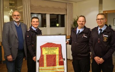 Jahreshauptversammlung der Feuerwehr Melle-Neuenkirchen – Uwe Sell nach langjährigen Dienst als stellvertretender Ortsbrandmeister feierlich verabschiedet