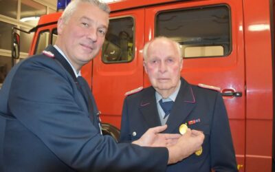 Feuerwehrmann seit über 80 Jahren: Penter Walter Hugenschütt erinnert sich an alle Einsätze