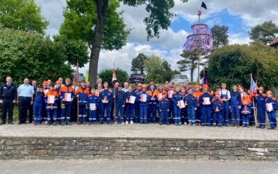 25 Jahre Gemeindejugendfeuerwehr Ostercappeln – Jubiläum mit Sternwanderung gefeiert