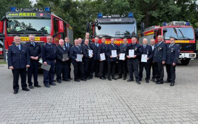 Verbandstag vom Feuerwehrverband Altkreis Bersenbrück e.V. – Frank Ballmann aus Engter erhält Ehrennadel in Silber