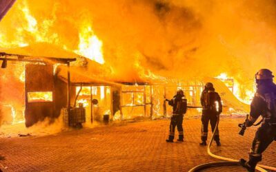 Großbrand in Fürstenau: Feuerwehren aus drei Landkreisen im Einsatz