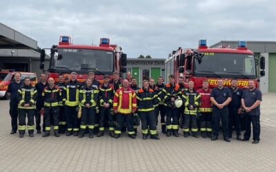 Kompetenznachweis QS 3 erfolgreich abgeschlossen – 18 Feuerwehrkräfte aus dem Brandabschnitt Nord qualifizieren sich als Truppführende