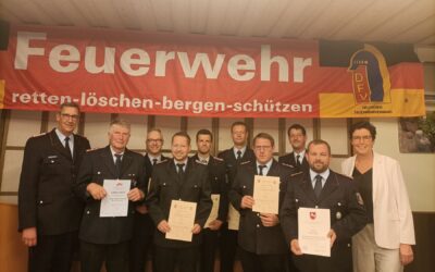 Gemeinsam stark: Jahresversammlung der Gemeindefeuerwehr Hagen a.T.W. zeigt Engagement und Einsatzbereitschaft