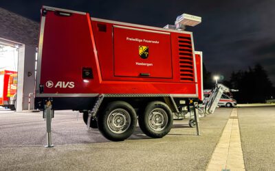 Neues Notstromaggregat für die Feuerwehr Hasbergen (100 kVA)