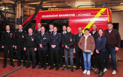 Jahreshauptversammlung der Ortsfeuerwehr Achmer – Neues Fahrzeug soll im April geliefert werden