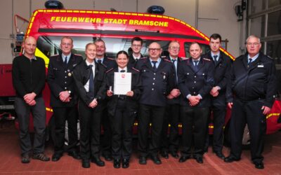 Jahreshauptversammlung in Pente – 22 Alarmierungen für die Ortsfeuerwehr Pente