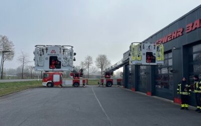 Erster Fortbildungslehrgang für Drehleiter-Maschinisten im Landkreis Osnabrück