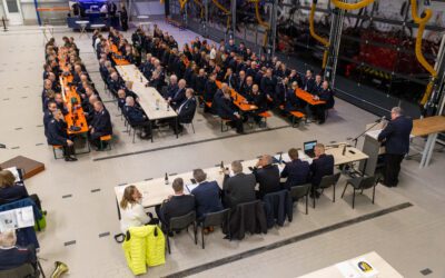 Gemeindefeuerwehr kam im neuen Feuerwehrhaus Bissendorf zusammen