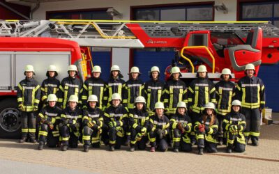 60.Grundausbildung in Melle: 21 neue Einsatzkräfte starten in den aktiven Feuerwehrdienst