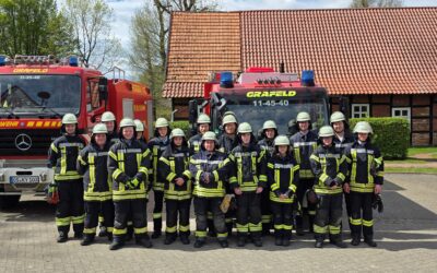 Geschafft – die Grundausbildung ist erfolgreichabgeschlossen!