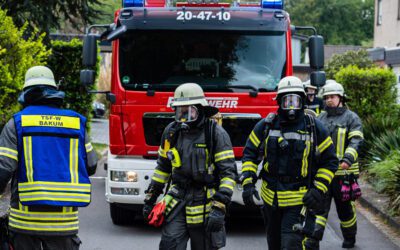 Einfamilienhaus nach ausgedehntem Kellerbrand unbewohnbar