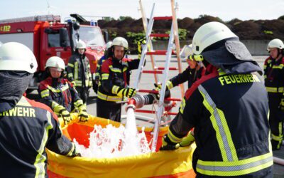 Kreisfeuerwehrbereitschaft Süd übt Ernstfall im Moor
