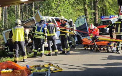 Schwerer Verkehrsunfall auf der Bottumer Straße