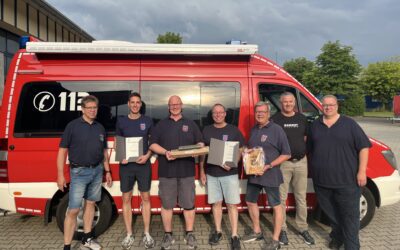 Staffelstabübergabe im Fachzug 4 der KFB Schwere Technische Hilfe
