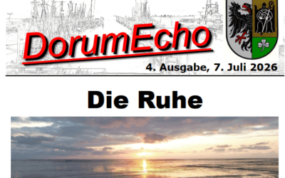 Hier kommt die vierte Ausgabe des Dorum Echo aus dem Sommerzeltlager der Kreisjugendfeuerwehr