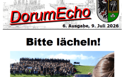 Heute kommt die sechste Ausgabe des Dorum Echo aus dem Sommerzeltlager der Kreisjugendfeuerwehr