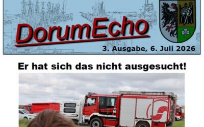 Hier kommt die dritte Ausgabe des Dorum Echo aus dem Sommerzeltlager der Kreisjugendfeuerwehr